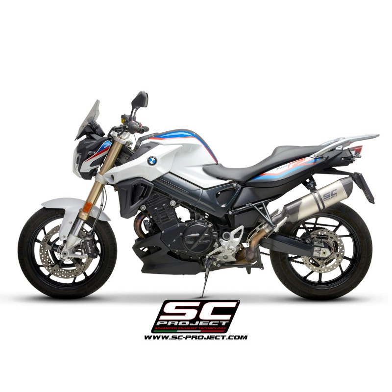 Uitlaatdemper Oval titanium BMW F800R (09-16)