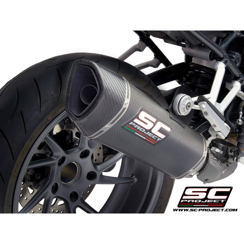 Uitlaatdemper SC1-R carbon BMW R1250R-RS (19-20)