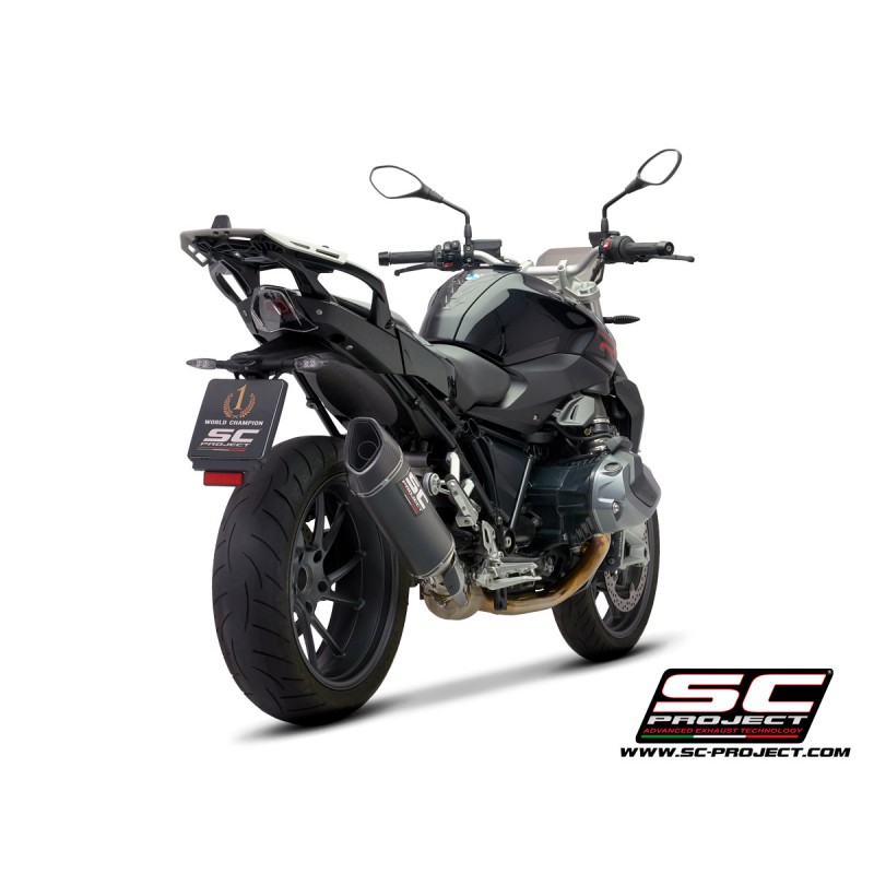 Uitlaatdemper SC1-R carbon BMW R1250R-RS (19-20)