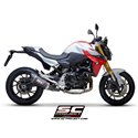 Uitlaatdemper SC1-R carbon BMW F900R (20-21)