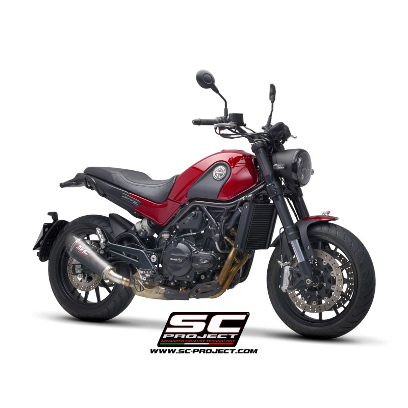 Uitlaatdemper Conical carbon Benelli Leoncino 500 - Trail (17-20)