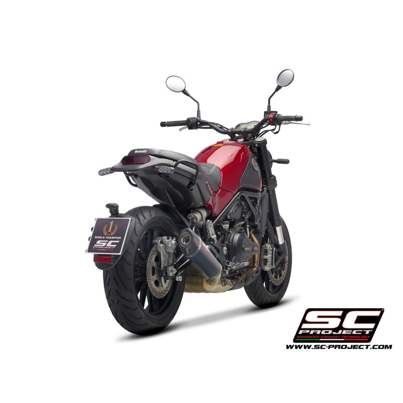 Uitlaatdemper Conical carbon Benelli Leoncino 500 - Trail (17-20)