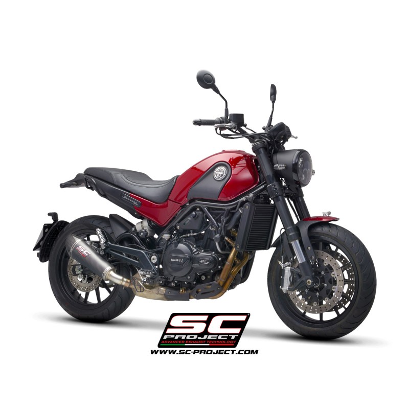 Uitlaatdemper Conical titanium Benelli Leoncino 500 - Trail (17-20)