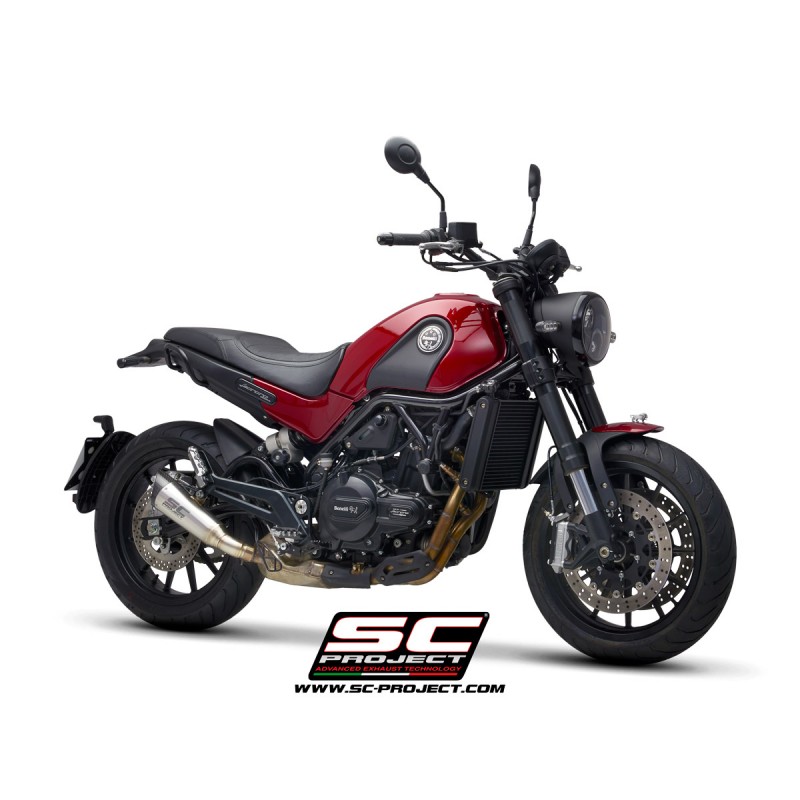 Uitlaatdemper S1 RVS Benelli Leoncino 500 - Trail (17-20)