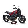 Uitlaatdemper S1 RVS Benelli Leoncino 500 - Trail (17-20)