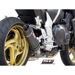 Uitlaatdemper Oval carbon Honda CB1000R (11-17)