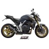 Uitlaatdemper Oval carbon Honda CB1000R (11-17)