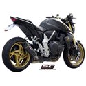 Uitlaatdemper Oval carbon Honda CB1000R (11-17)