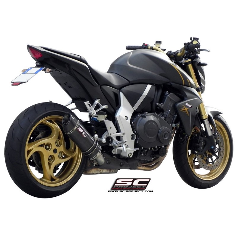 Uitlaatdemper Oval carbon Honda CB1000R (11-17)