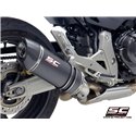 Uitlaatdemper Oval carbon Honda CB600F/CBR600F (07-16)