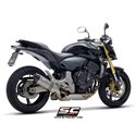 Uitlaatdemper Oval carbon Honda CB600F/CBR600F (07-16)