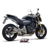 Uitlaatdemper Oval carbon Honda CB600F/CBR600F (07-16)