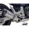 Uitlaatdemper Oval titanium Honda CB600F/CBR600F (07-16)