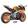 Uitlaatdemper Oval carbon Honda CBR1000RR (08-13)