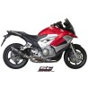 Uitlaatdemper Oval carbon Honda VFR800X (11-20)