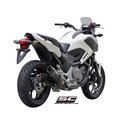 Uitlaatdemper Oval carbon Honda NC700D-S-X/NC750D-X (11-15)