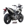 Uitlaatdemper Oval carbon Honda NC700D-S-X/NC750D-X (11-15)