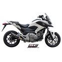 Uitlaatdemper Oval carbon Honda NC700D-S-X/NC750D-X (11-15)