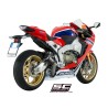 Uitlaatdemper CR-T carbon (mesh) Honda CBR1000RR-SP-SP2 (17-19)