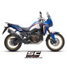 Uitlaatdemper Adventure zwart Honda CRF1000L (16-19)