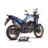 Uitlaatdemper Adventure grijs Honda CRF1000L (16-19)