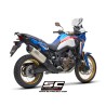 Uitlaatdemper Adventure titanium Honda CRF1000L (16-19)