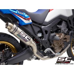 Uitlaatsysteem 2-1 GP65 titanium Honda CRF1000L (16-19)