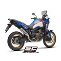 Uitlaatsysteem 2-1 GP65 titanium Honda CRF1000L (16-19)