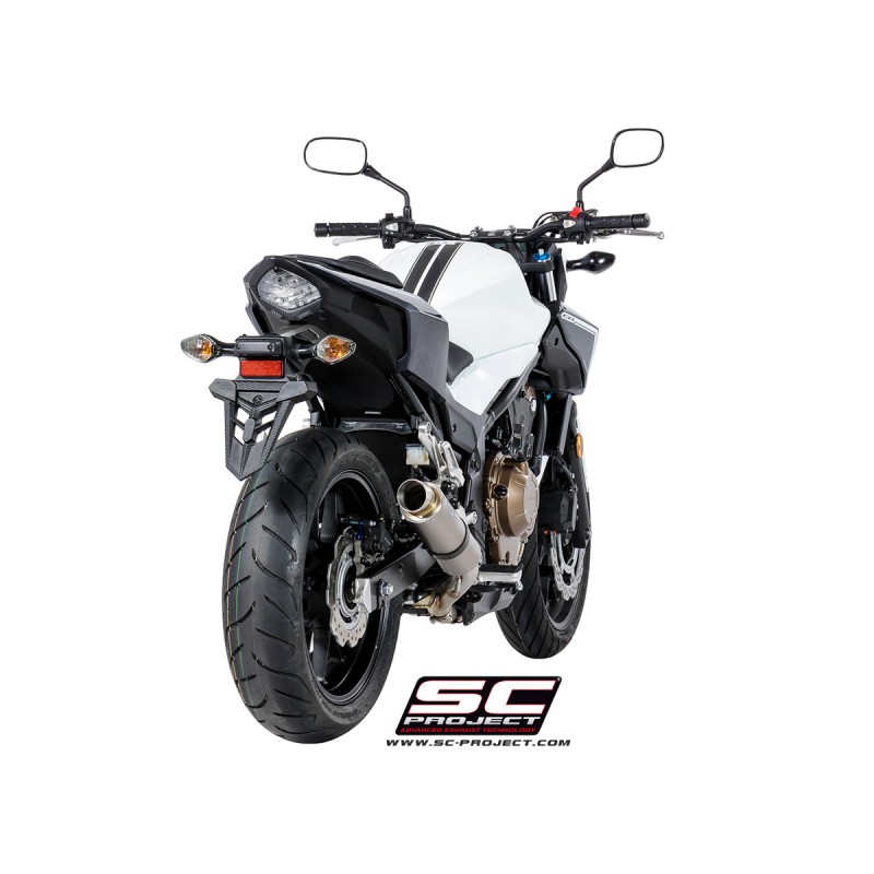 Uitlaatdemper GP-M2 titanium Honda CB500-X-F/CBR500R (17-18)