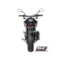 Uitlaatdemper Oval carbon Honda CB500-X-F/CBR500R (17-18)