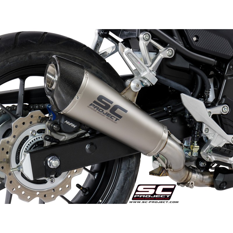 Uitlaatdemper Conical titanium Honda CB500-X-F/CBR500R (17-18)