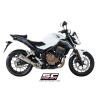 Uitlaatdemper Conical titanium Honda CB500-X-F/CBR500R (17-18)