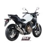 Uitlaatdemper Conical titanium Honda CB500-X-F/CBR500R (17-18)