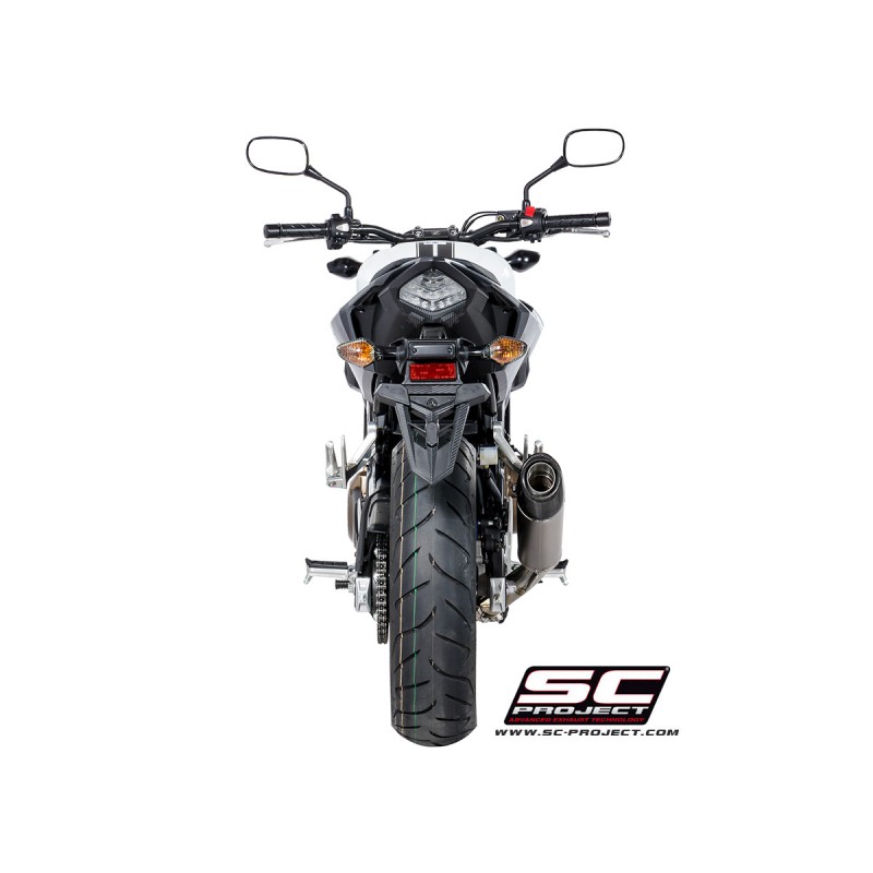 Uitlaatdemper Conical titanium Honda CB500-X-F/CBR500R (17-18)