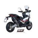 Uitlaatdemper Oval carbon Honda X-ADV750 (17-20)