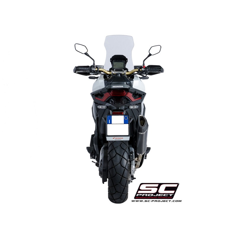 Uitlaatdemper SC1-R carbon Honda X-ADV750 (17-20)