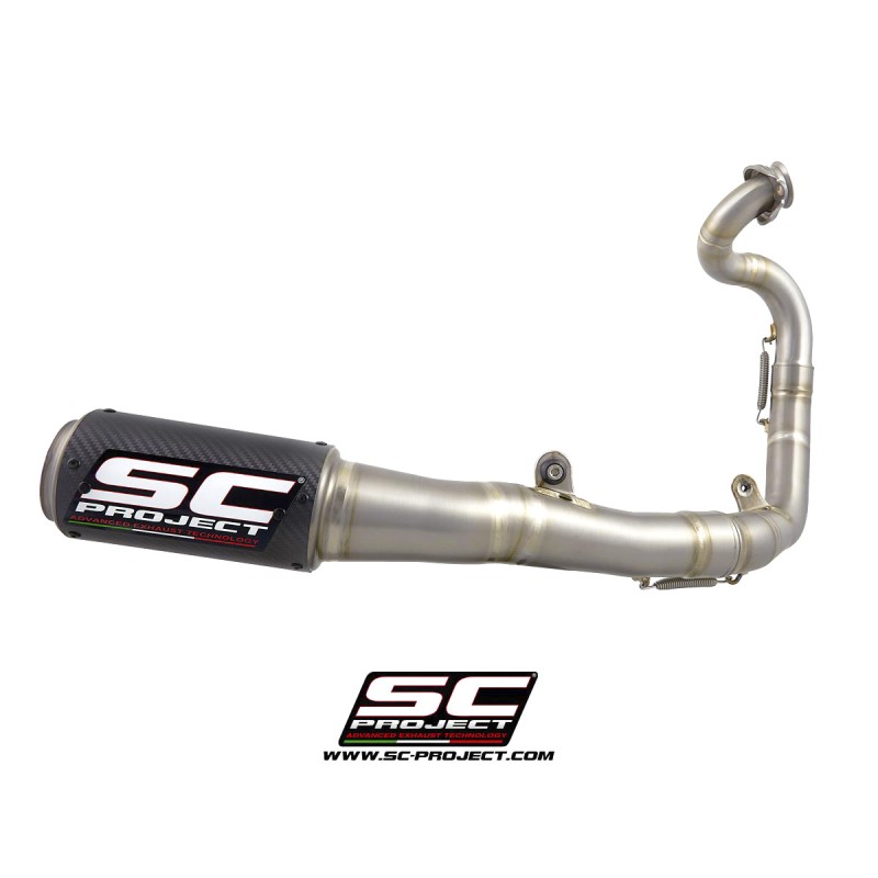 Uitlaatsysteem 1-1 CR-T titanium Honda NSF250R (12-20)