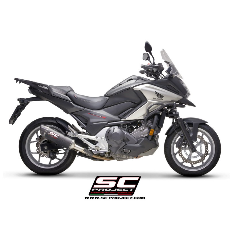 Uitlaatdemper Oval carbon Honda NC750S-X (16-20)