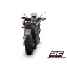 Uitlaatdemper Oval carbon Honda NC750S-X (16-20)