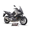 Uitlaatdemper Oval titanium Honda NC750S-X (16-20)