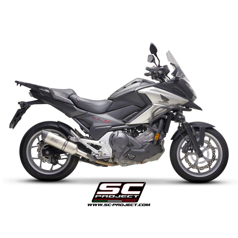 Uitlaatdemper Oval titanium Honda NC750S-X (16-20)