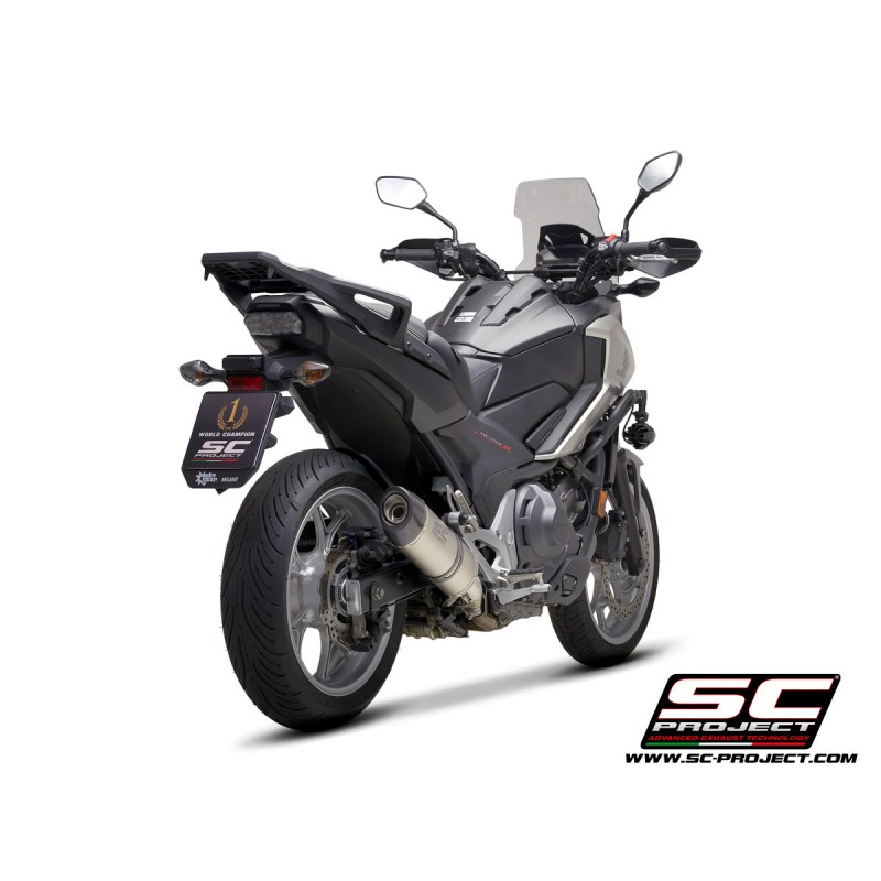 Uitlaatdemper Oval titanium Honda NC750S-X (16-20)