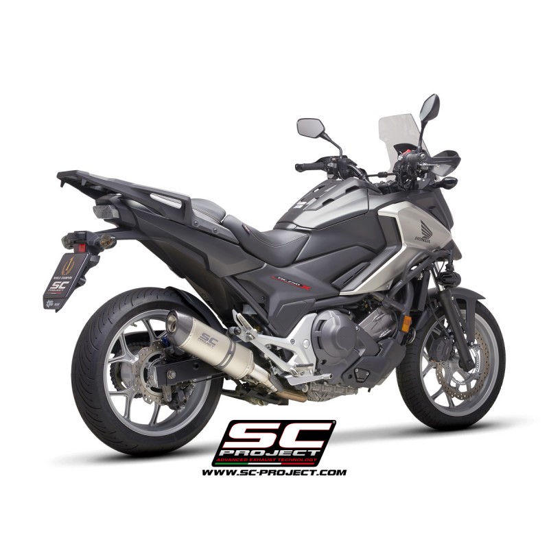 Uitlaatdemper Oval titanium Honda NC750S-X (16-20)