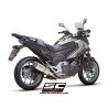 Uitlaatdemper Oval titanium Honda NC750S-X (16-20)