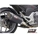 Uitlaatdemper SC1-R carbon Honda NC750S-X (16-20)