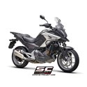 Uitlaatdemper SC1-R titanium Honda NC750S-X (16-20)