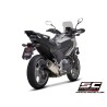 Uitlaatdemper SC1-R titanium Honda NC750S-X (16-20)
