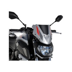 Koplamp Cover MT-07 grijs/rood/antraciet