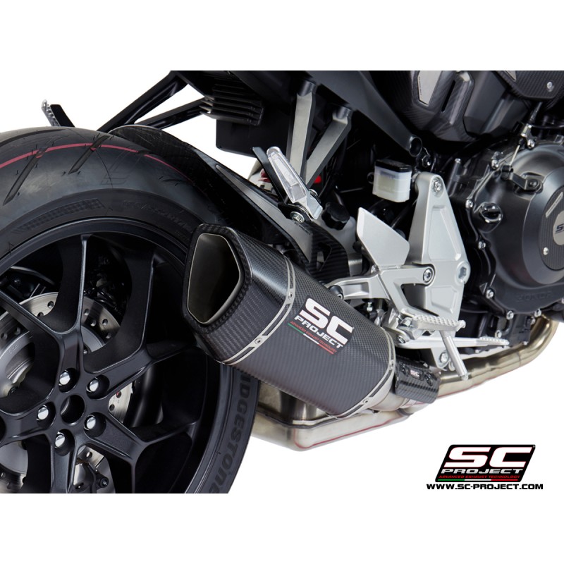 Uitlaatdemper SC1-R carbon Honda CB1000R (18-20)