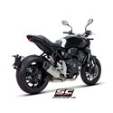 Uitlaatdemper SC1-R titanium Honda CB1000R (18-20)